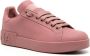Dolce & Gabbana embossed-logo leather sneakers Pink - Thumbnail 2