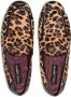 Dolce & Gabbana Erice leopard print loafers Brown - Thumbnail 4