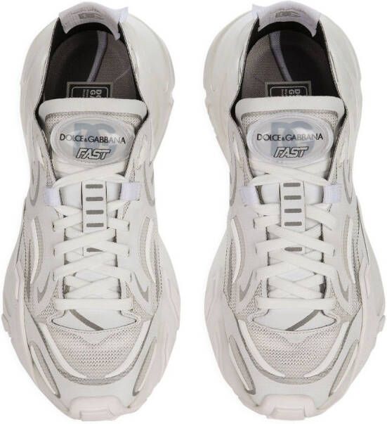 Dolce & Gabbana Fast panelled low-top sneakers White