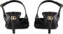 Dolce & Gabbana fishnet-detail pointed-toe pumps Black - Thumbnail 3