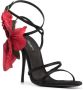 Dolce & Gabbana floral-appliqué sandals Black - Thumbnail 2