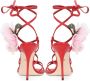 Dolce & Gabbana floral-motif sandals Red - Thumbnail 3