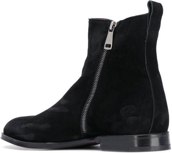 Dolce & Gabbana Giotto suede ankle boots Black
