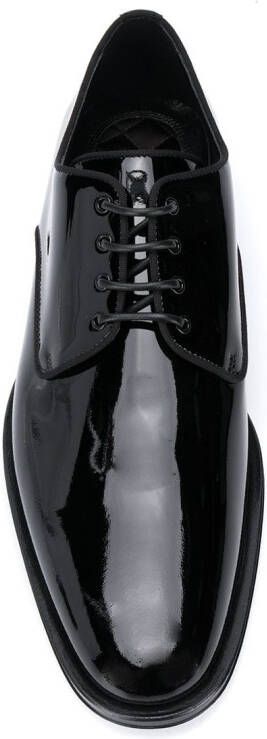 Dolce & Gabbana patent leather derby shoes Black