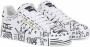 Dolce & Gabbana graphic-print lace-up sneakers White - Thumbnail 2