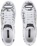 Dolce & Gabbana graphic-print lace-up sneakers White - Thumbnail 4