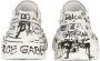 Dolce & Gabbana hand paint-print low-top sneakers White - Thumbnail 3