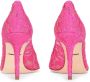 Dolce & Gabbana Heart plaque lace pumps Pink - Thumbnail 3