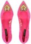 Dolce & Gabbana Heart plaque lace pumps Pink - Thumbnail 4