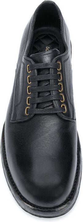 Dolce & Gabbana Horsehide derby shoes Black