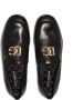 Dolce & Gabbana Interlocking DG-plaque leather loafers Black - Thumbnail 4