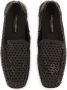 Dolce & Gabbana interwoven leather loafers Black - Thumbnail 4