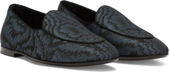 Dolce & Gabbana Iridescent fabric Caravaggio slippers Grey