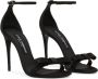 Dolce & Gabbana Keira 105mm satin sandals Black - Thumbnail 2