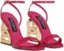 Dolce & Gabbana Keira 105mm DG-heel sandals Red - Thumbnail 2