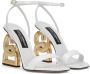 Dolce & Gabbana Keira 105mm DG-heel sandals White - Thumbnail 2