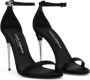 Dolce & Gabbana Keira 105mm leather sandals Black - Thumbnail 2