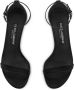 Dolce & Gabbana Keira 105mm leather sandals Black - Thumbnail 4