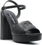 Dolce & Gabbana Keira 115mm leather sandals Black - Thumbnail 2