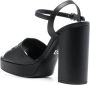 Dolce & Gabbana Keira 115mm leather sandals Black - Thumbnail 3