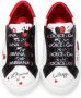 Dolce & Gabbana Kids Amore patch-embroidered sneakers White - Thumbnail 3