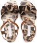 Dolce & Gabbana Kids animal print open-toe sandals Neutrals - Thumbnail 3