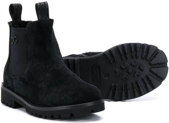 Dolce & Gabbana Kids Beatle boots Black