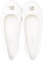 Dolce & Gabbana Kids bow-detail ballerina shoes White - Thumbnail 3