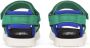 Dolce & Gabbana Kids branded grosgrain sandals Green - Thumbnail 3