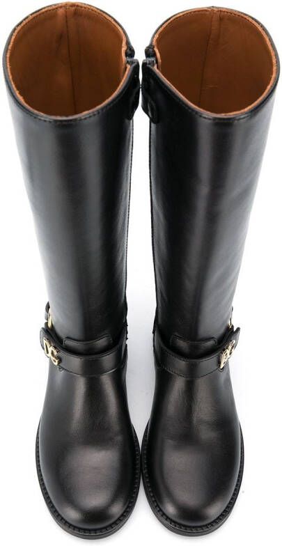 Dolce & Gabbana Kids calf-length boots Black
