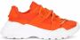 Dolce & Gabbana Kids chunky sole lace-up sneakers Orange - Thumbnail 2