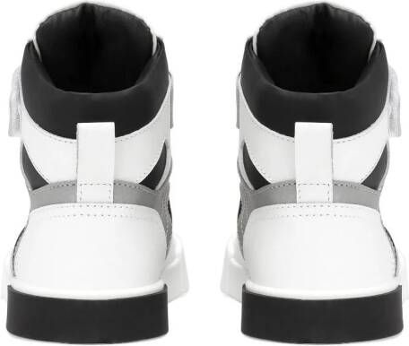 Dolce & Gabbana Kids colour-block high-top sneakers White