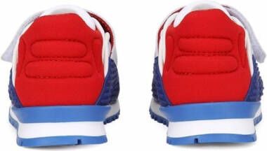 Dolce & Gabbana Kids colourblock touch-strap sneakers Blue