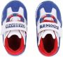 Dolce & Gabbana Kids colourblock touch-strap sneakers Blue - Thumbnail 4