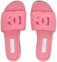 Dolce & Gabbana Kids DG Millennials leather sandals Pink - Thumbnail 4