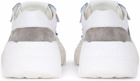 Dolce & Gabbana Kids Daymaster leather sneakers White