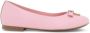 Dolce & Gabbana Kids DG-logo patent leather ballerina shoes Pink - Thumbnail 2