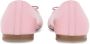 Dolce & Gabbana Kids DG-logo patent leather ballerina shoes Pink - Thumbnail 3