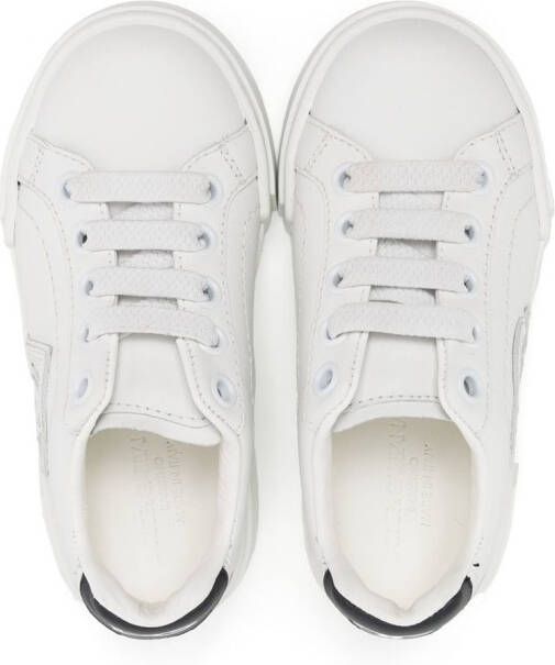 Dolce & Gabbana Kids DG logo-patch low-top sneakers White