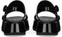 Dolce & Gabbana Kids DG patent-leather sandals Black - Thumbnail 3