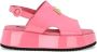 Dolce & Gabbana Kids DG patent-leather sandals Pink - Thumbnail 2