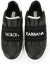 Dolce & Gabbana Kids elasticated strap logo sneakers Black - Thumbnail 3