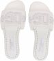 Dolce & Gabbana Kids DG Millenials leather sandals White - Thumbnail 4