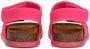 Dolce & Gabbana Kids embroidered-logo touch-strap sandals Pink - Thumbnail 3