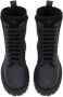 Dolce & Gabbana Kids faux-fur lining combat boots Black - Thumbnail 4