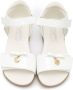 Dolce & Gabbana Kids flat sandals with bow White - Thumbnail 3