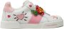 Dolce & Gabbana Kids floral-motif sneakers White - Thumbnail 2