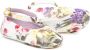 Dolce & Gabbana Kids floral-print leather ballerina shoes Multicolour - Thumbnail 2