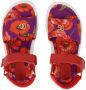 Dolce & Gabbana Kids floral-print touch-strap sandals Red - Thumbnail 4