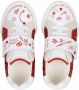 Dolce & Gabbana Kids glitter-detail leather sneakers Red - Thumbnail 3